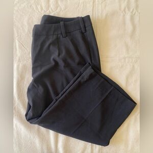 Sandro Women's Minimal Black Culottes Size 16W Casual Office Teacher